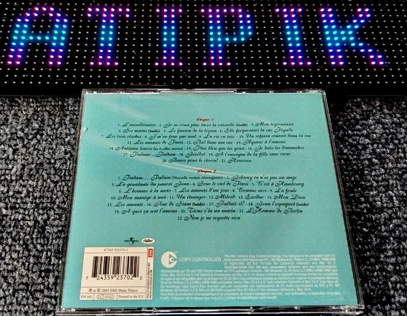 Edith Piaf Eternelle - Doble CD Best Of Indispensable 🇫🇹 – photo 2